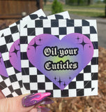 Oil Your Cuticles (Purple)