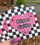 Oil Your Cuticles (Pink)