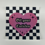 Oil Your Cuticles (Pink)