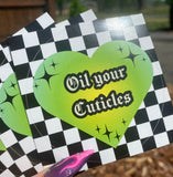 Oil Your Cuticles (Green)