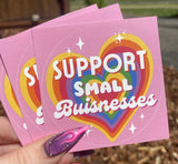 Support Small Businesses (Rainbow)