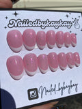 Sparkle Pink Frenchies.
